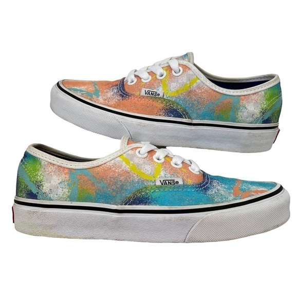 Vans Unisex Retro Sneakers multicolor Womens Size 5 - Picture 5 of 11